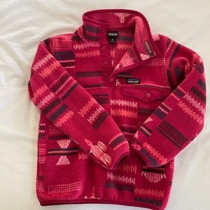 Kids Patagonia synchilla fleece pullover